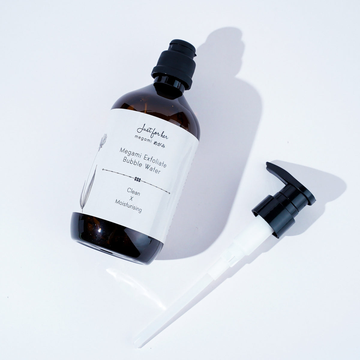 Megami™ Exfoliate Bubble Water Just For Her Beauty Lab