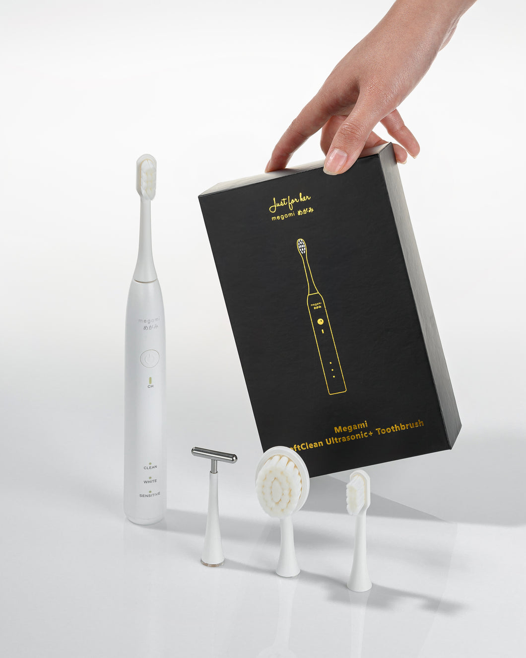 Megami™ Softclean Ultrasonic+ Toothbrush