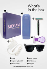 Load image into Gallery viewer, *NEW* Megami™ IPL Lightning Cool + 8in1 Facial Renewal Device Bundle
