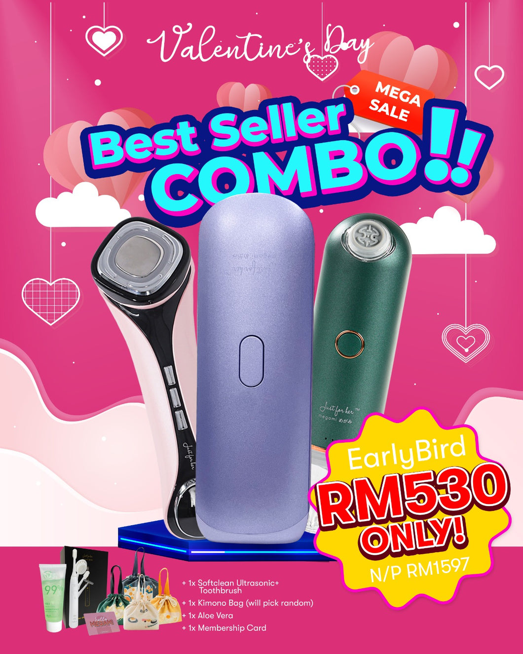 Valentine's Best Seller Combo